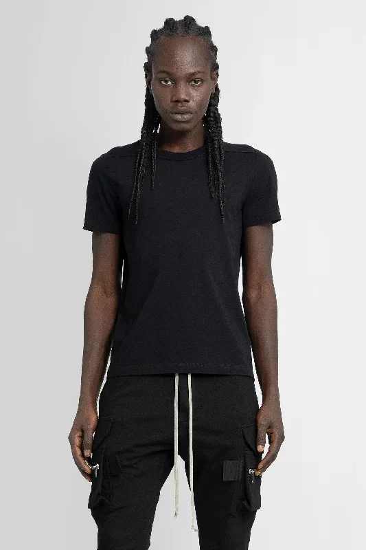 RICK OWENS MAN BLACK T-SHIRTS & TANK TOPS