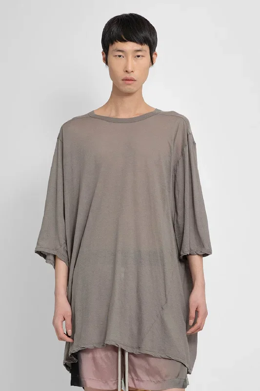 RICK OWENS MAN GREY T-SHIRTS & TANK TOPS