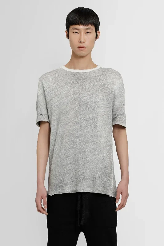 THOM KROM MAN GREY T-SHIRTS & TANK TOPS