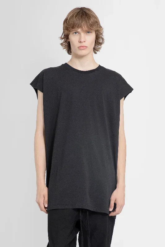 THOM KROM MAN BLACK T-SHIRTS & TANK TOPS