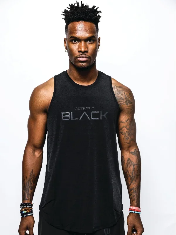 Men's Puff Print Logo Tank