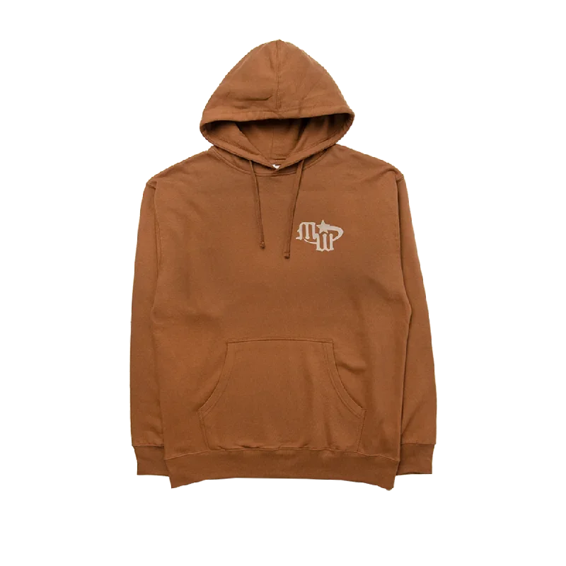 midwxst Tan Logo Hoodie