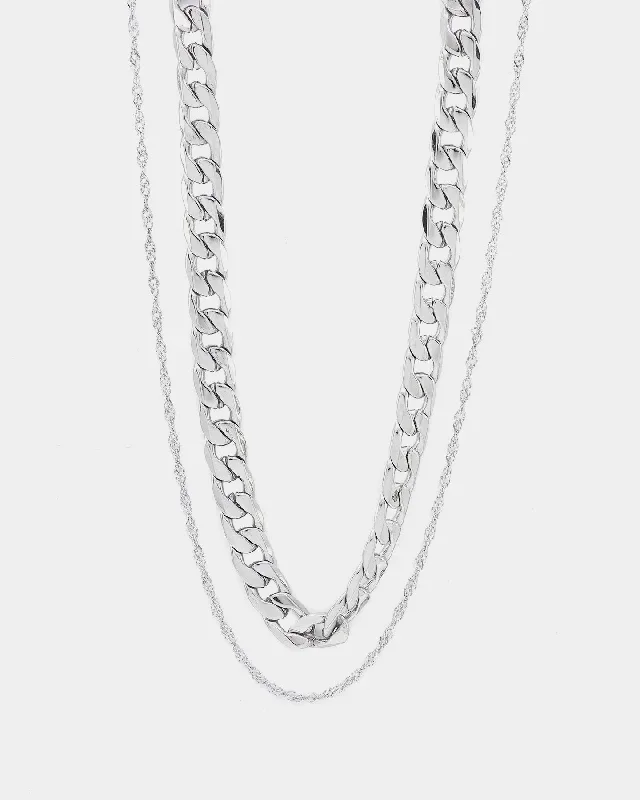 nxs-diamond-cut-double-chains-white-gold