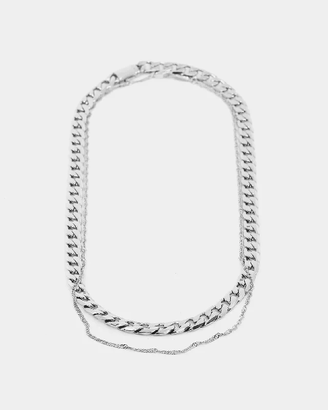 nxs-diamond-cut-double-chains-white-gold