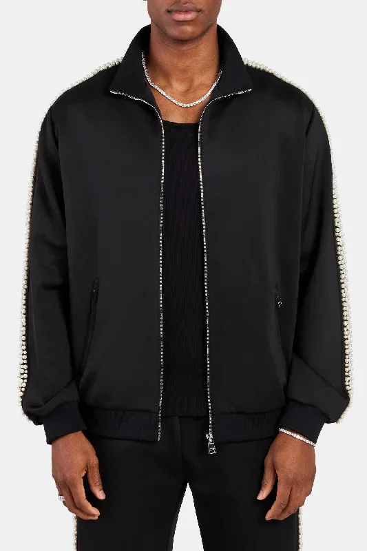 pearl-detail-track-jacket-black