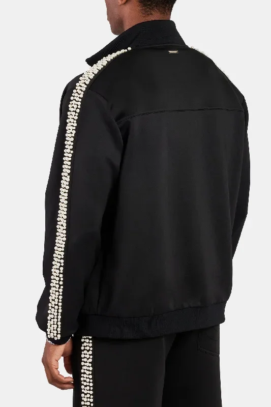 pearl-detail-track-jacket-black