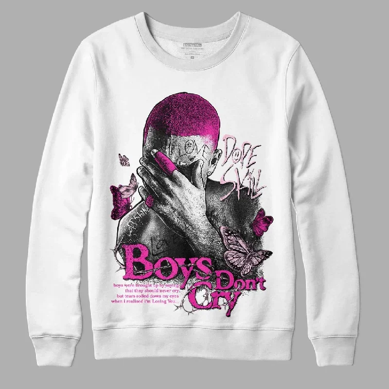 Pink Collection DopeSkill Sweatshirt Boys Don't Cry Graphic