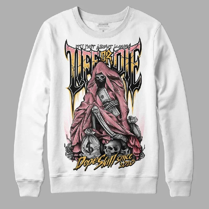 Red Stardust 3s DopeSkill Sweatshirt Life or Die Graphic