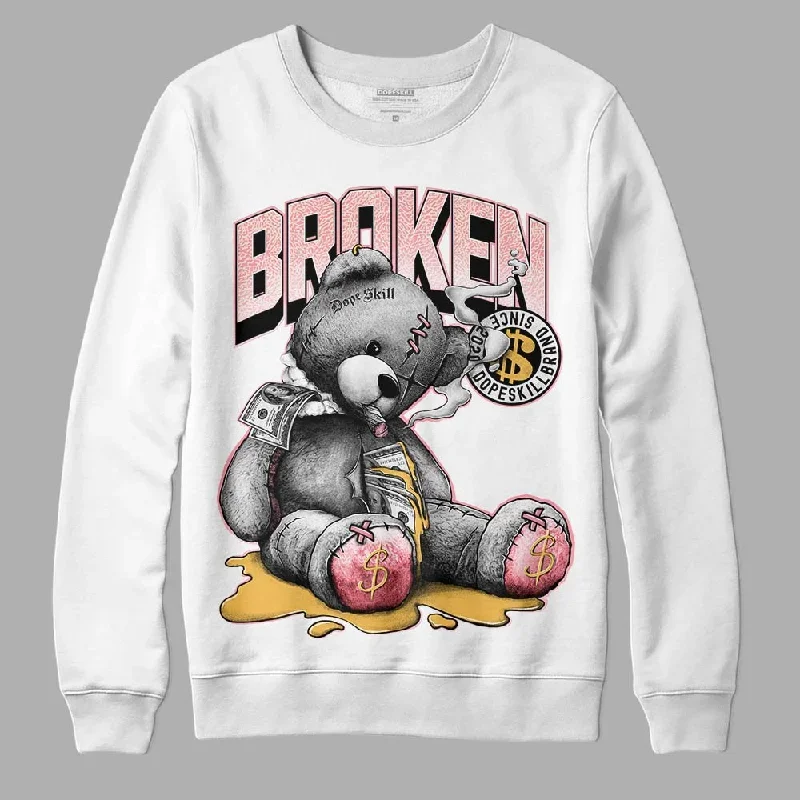 Red Stardust 3s DopeSkill Sweatshirt Sick Bear Graphic