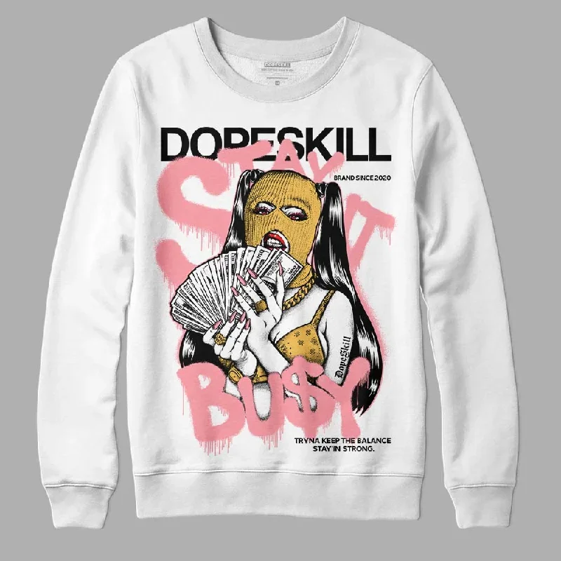 Red Stardust 3s DopeSkill Sweatshirt Stay It Busy Graphic