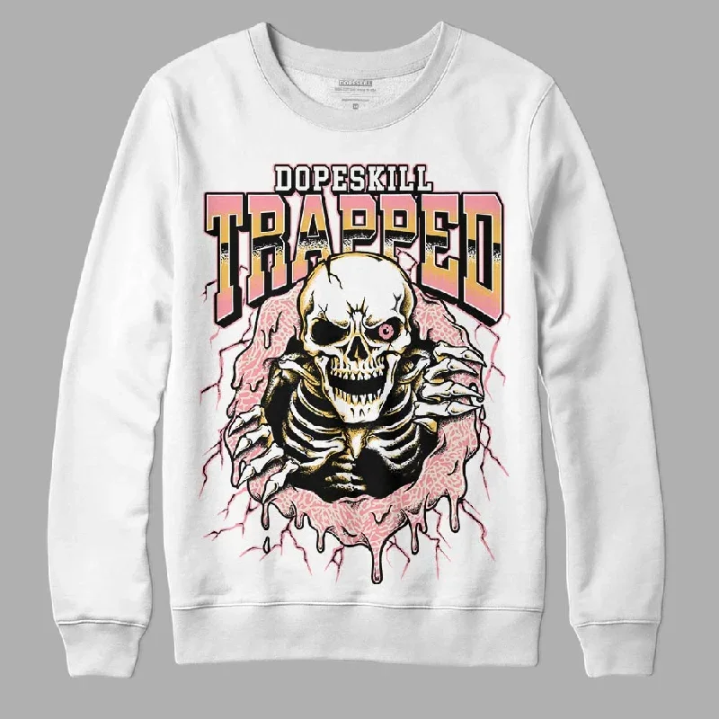 Red Stardust 3s DopeSkill Sweatshirt Trapped Halloween Graphic