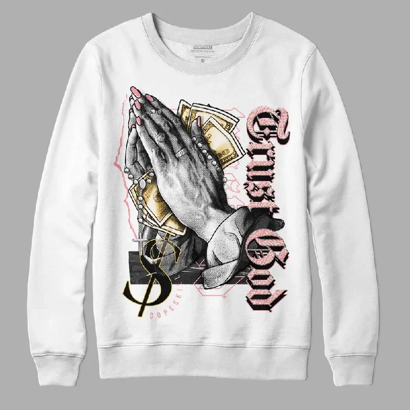 Red Stardust 3s DopeSkill Sweatshirt Trust God Graphic