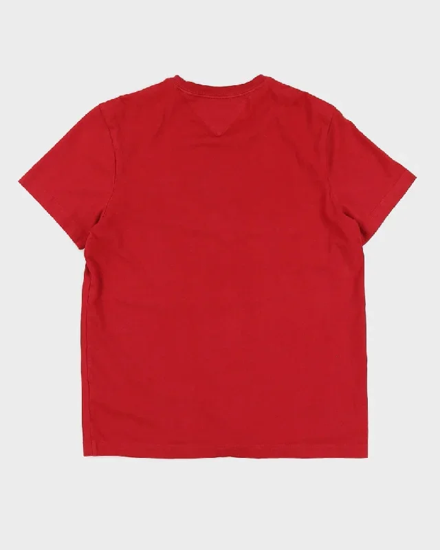 red-tommy-hilfiger-logo-t-shirt-xs