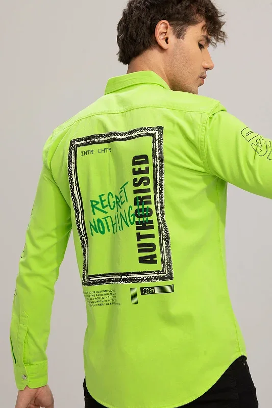 Regret Nothing Neon Shirt