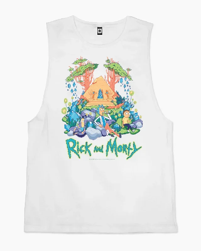 Rick and Morty Rest and Relaxation Tank