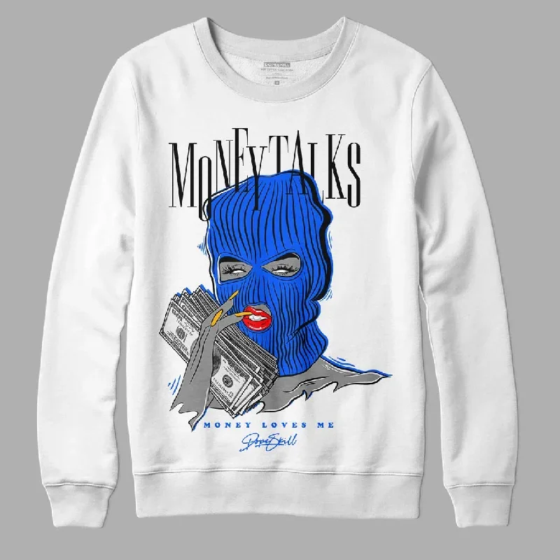 Royal Blue Collection DopeSkill Sweatshirt Money Talks Graphic