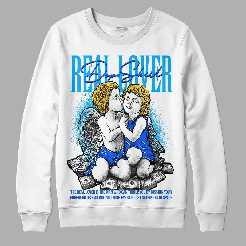 Royal Blue Collection DopeSkill Sweatshirt Real Lover Graphic