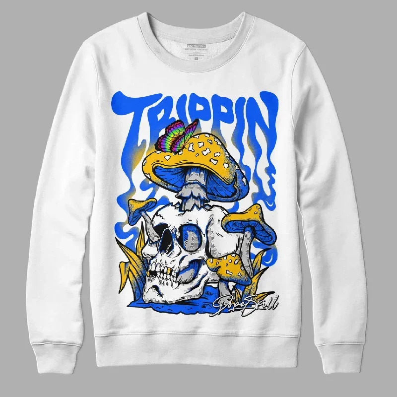 Royal Blue Collection DopeSkill Sweatshirt Trippin Graphic