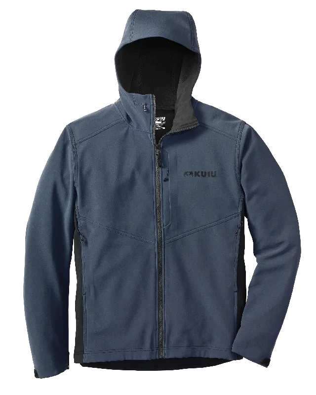 Rubicon Hooded Jacket | Steel Blue