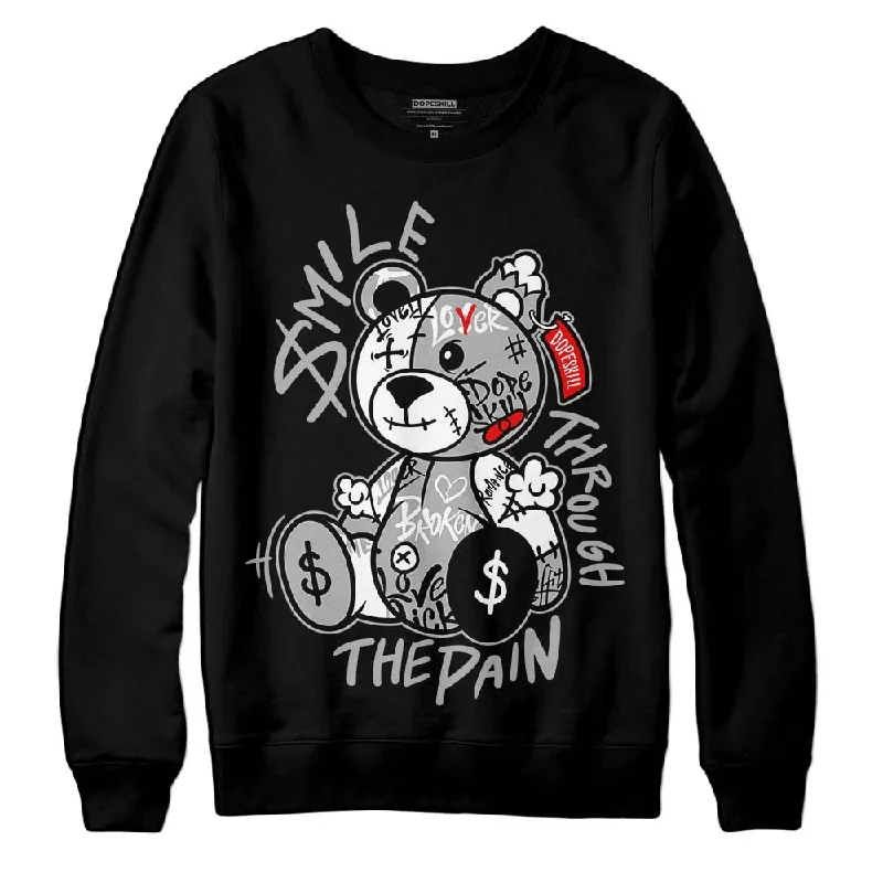 Shadow 1s DopeSkill Sweatshirt Smile Through The Pain Graphic