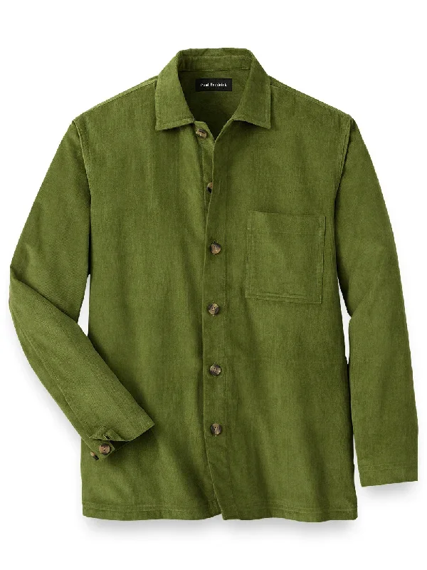 Cotton Corduroy Overshirt