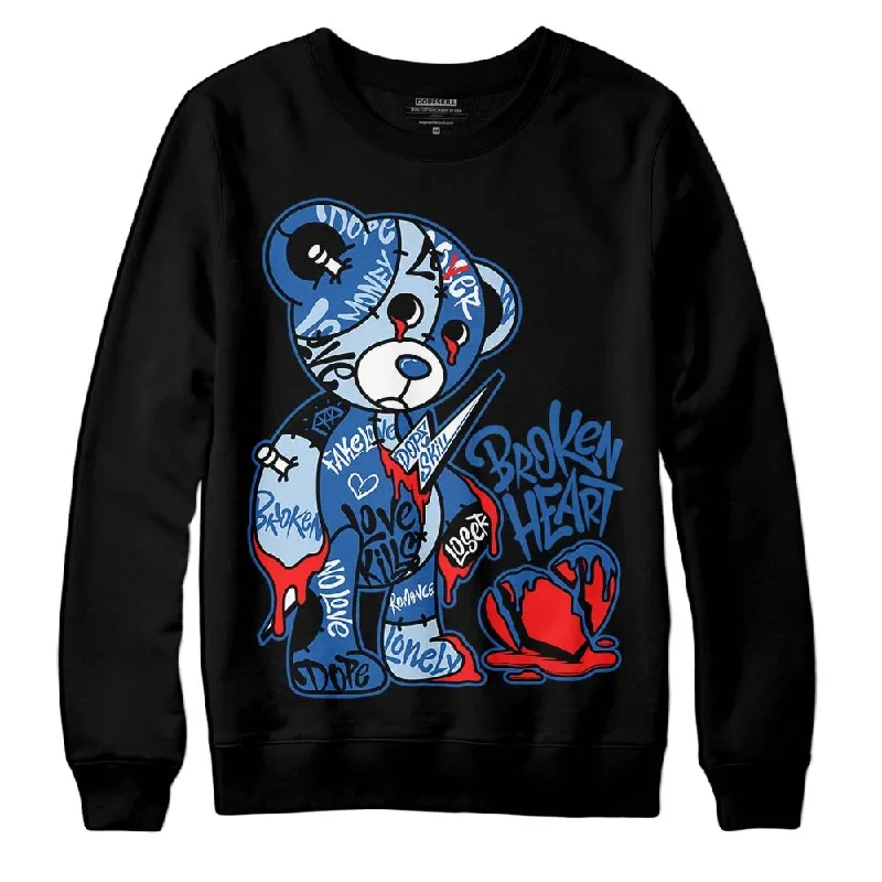 Space Jam 11s DopeSkill Sweatshirt Broken Heart Graphic