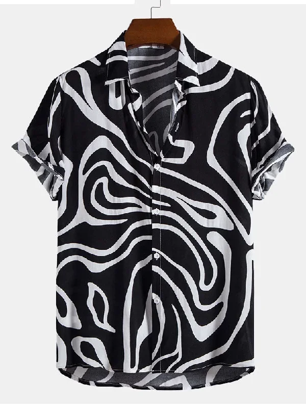 Swirl Print Shirt