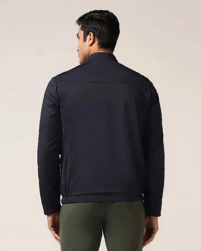 techpro-navy-solid-zipper-jacket-main