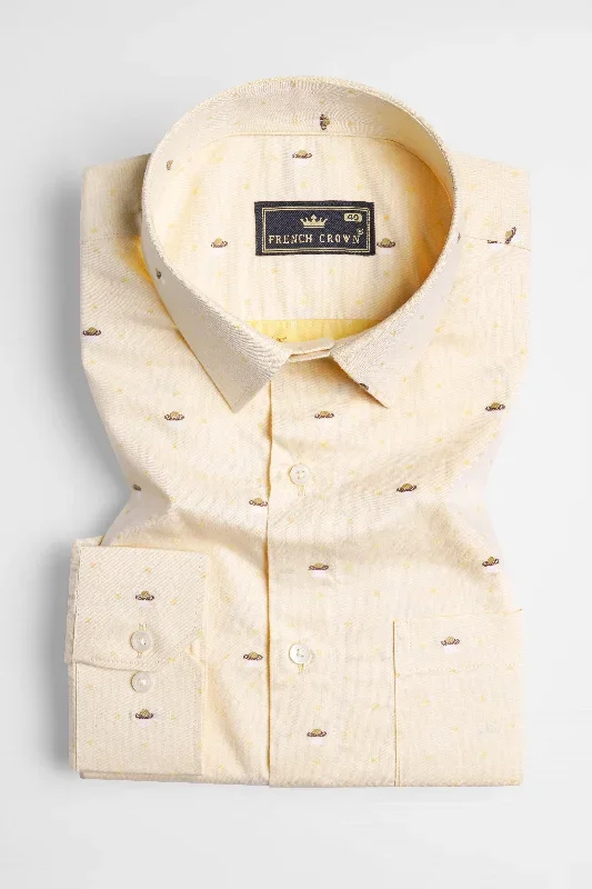 tequila-brown-jacquard-textured-premium-giza-cotton-shirt-bz