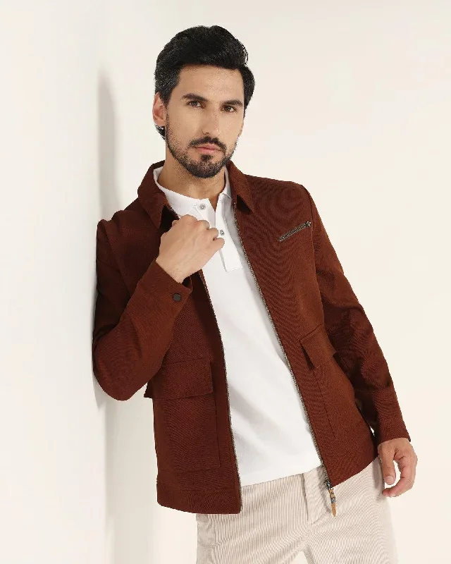 textured-formal-zipper-jacket-in-rust-kai