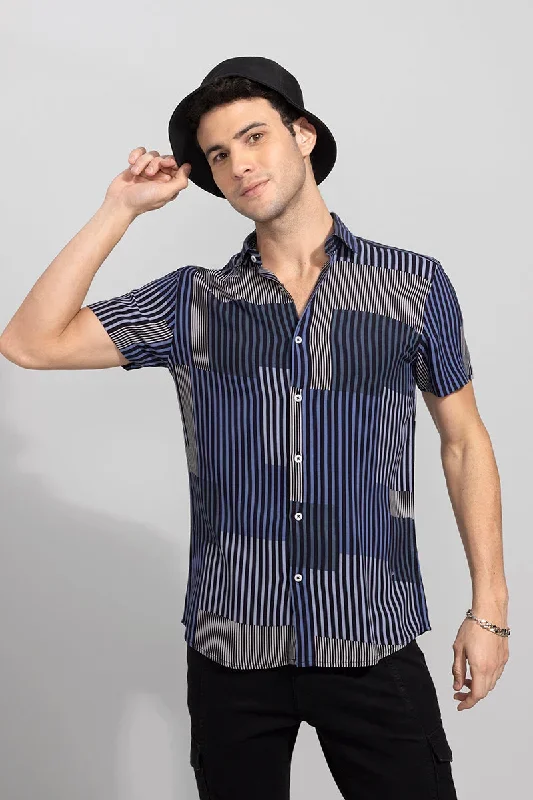 Undefined Stripe Grey Shirt