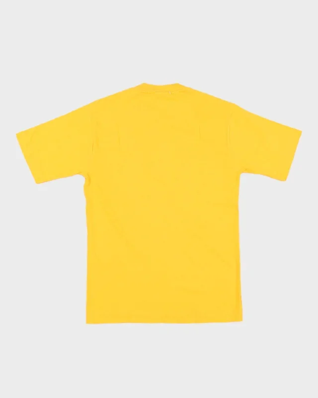 vintage-70s-benetton-yellow-short-sleeved-t-shirt-single-stitch-deadstock-with-tags-s