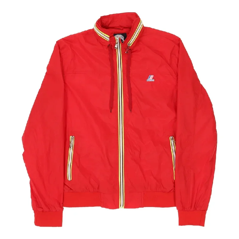 Banksy Jacket - Medium Red Polyester