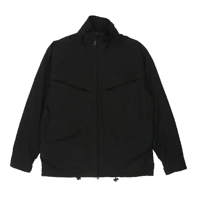 Vintage Bubse Jacket - Large Black Polyester