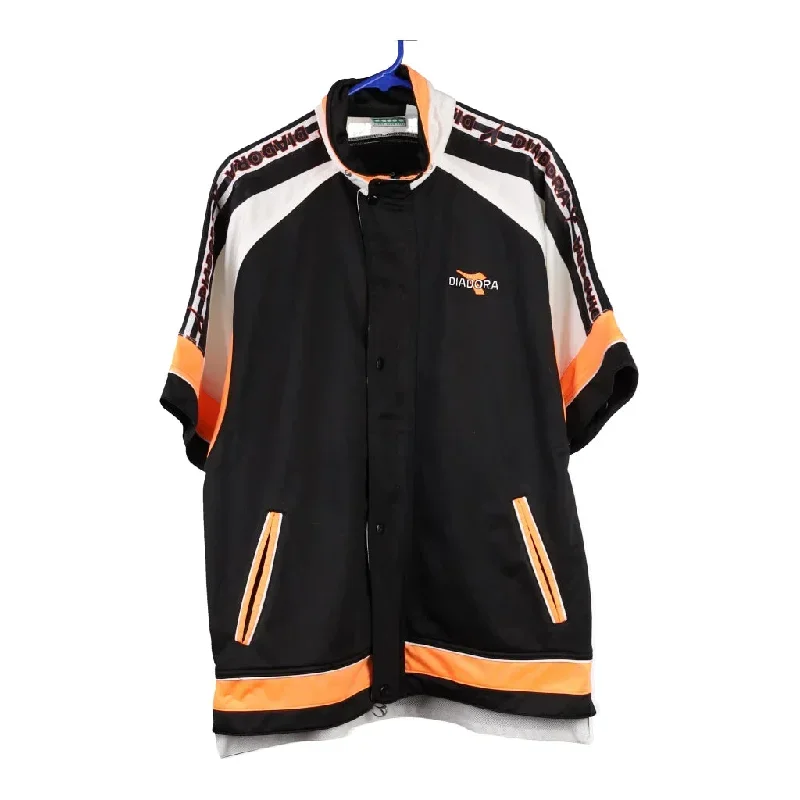 Diadora Track Jacket - XL Black Polyester