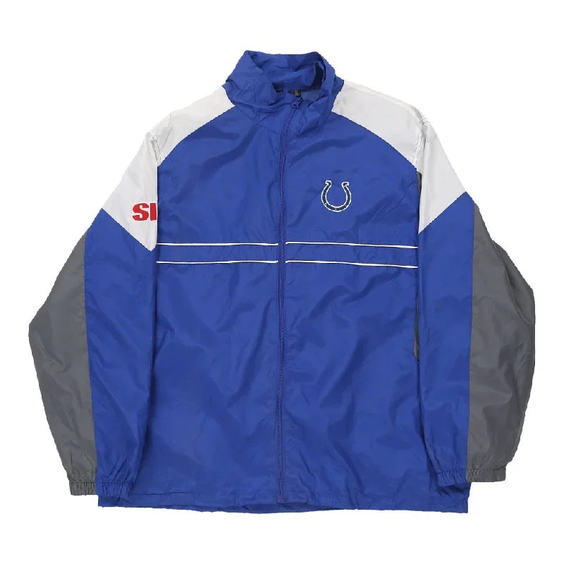 Vintage Indianapolis Colts Dunbrooke Jacket - XL Blue Polyester