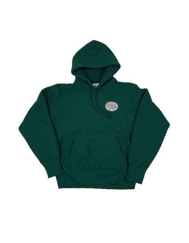 VINTAGE J.PRESS LOGO HOODIE - GREEN