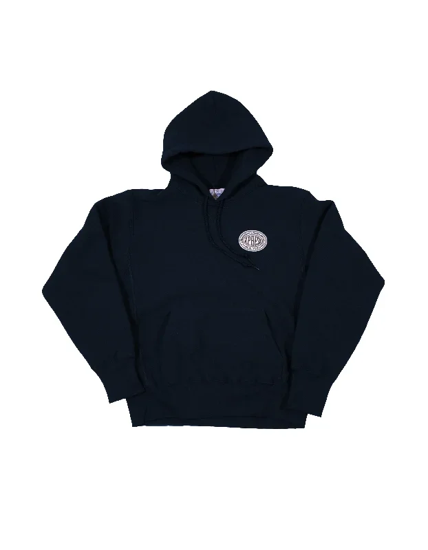 VINTAGE J.PRESS LOGO HOODIE - NAVY