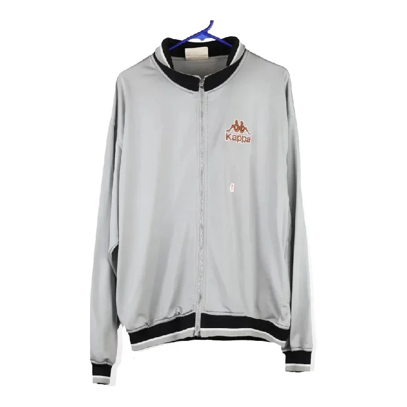 Kappa Track Jacket - XL Grey Cotton