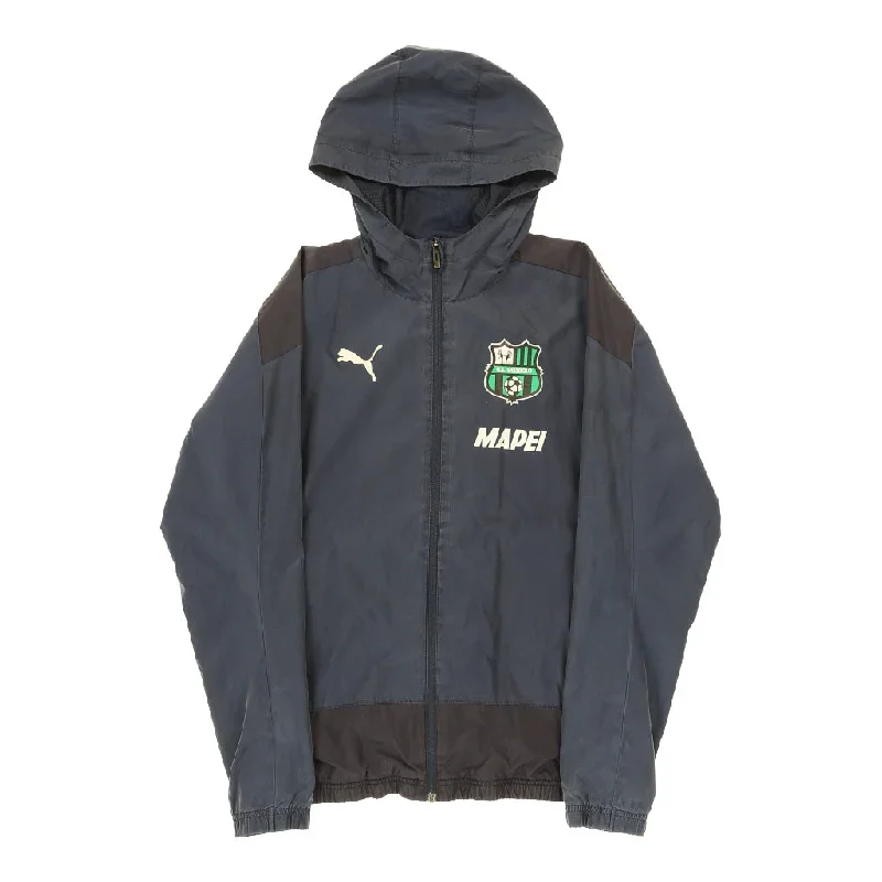 Mapei Puma Jacket - Small Navy Nylon