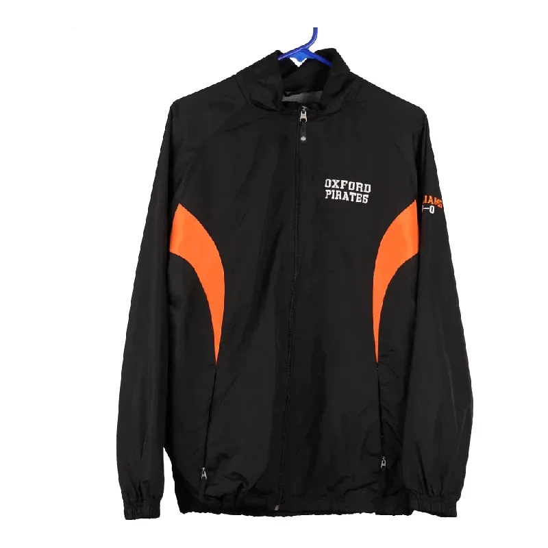 Oxford Pirates Holloway Track Jacket - Small Black Nylon