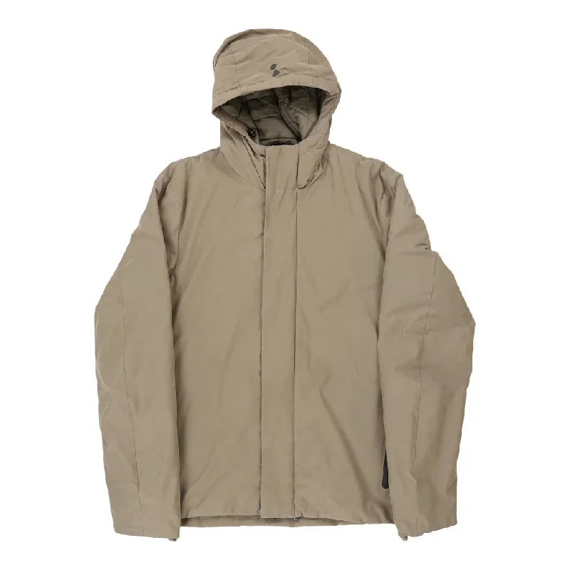 Slam Jacket - Large Beige Nylon Blend