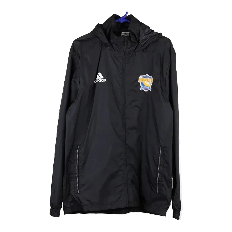 St. Albert Impact FC est. 1999 Adidas Track Jacket - Medium Black Nylon