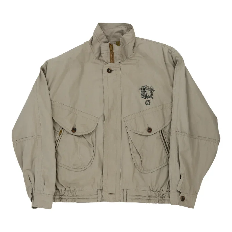 Unbranded Jacket - Large Beige Cotton