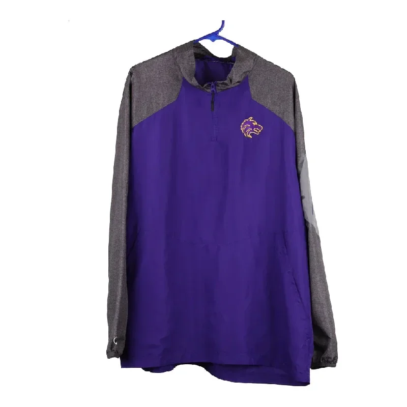 Unbranded Track Jacket - XL Purple Polyester